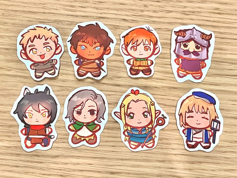 Dungeon Baby Stickers