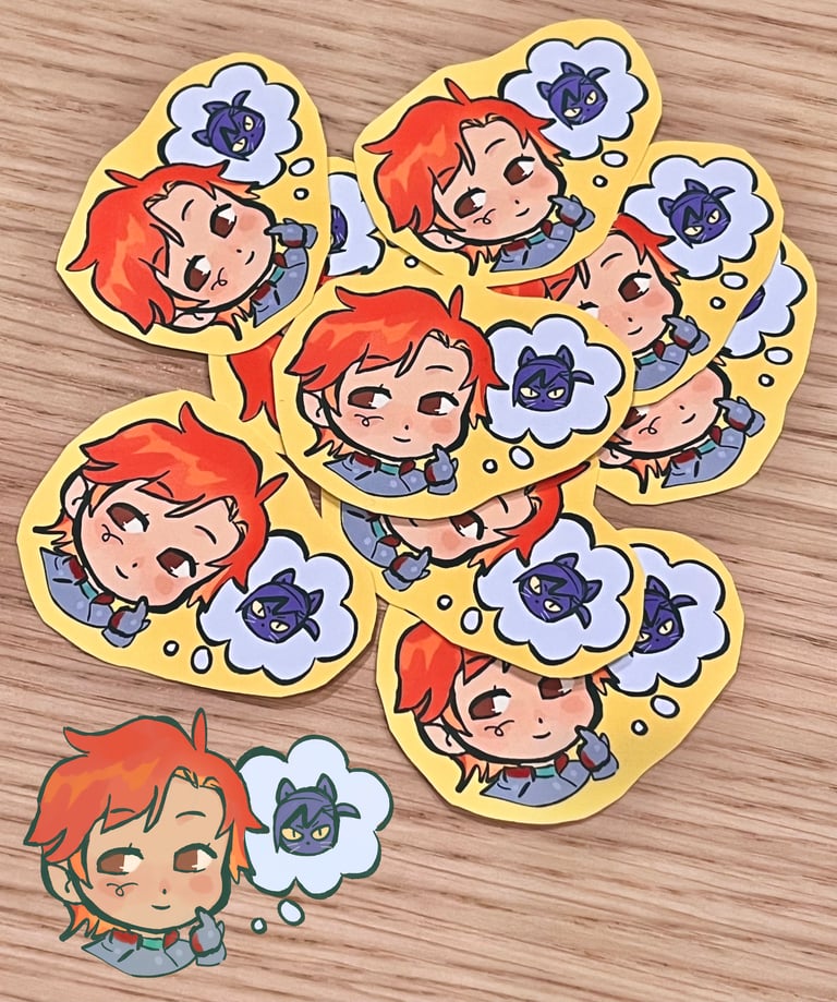 Sylvain & Felix Sticker