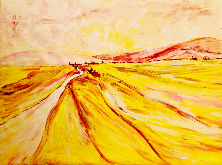 Image of Yellow fields
