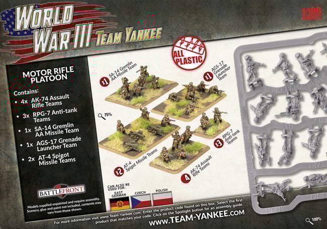 Soviet Motor Rifle Platoon (TSBX36)