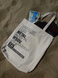 Image 1 of All the metal genres Tote Bag