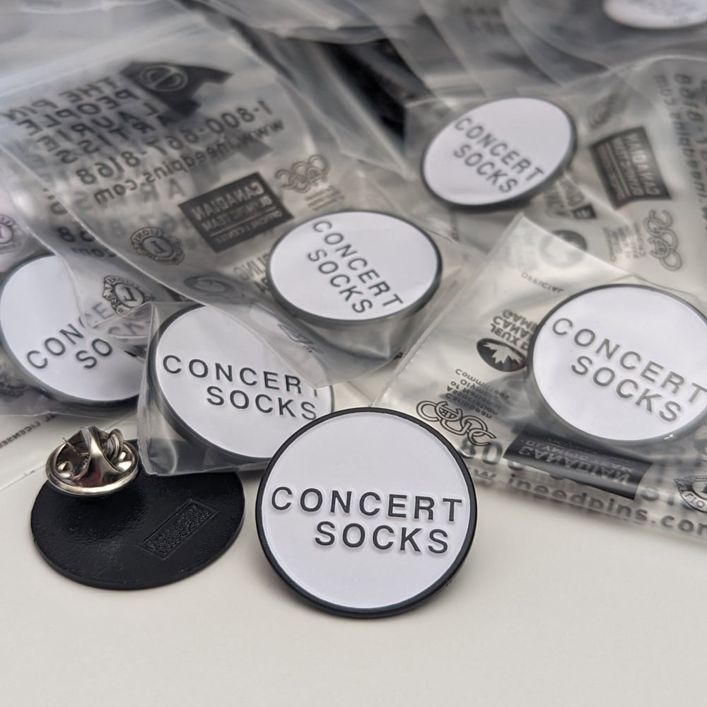 ConcertSocks Pin (SOLD OUT)