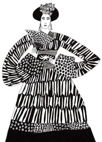 Image 3 of Geisha print