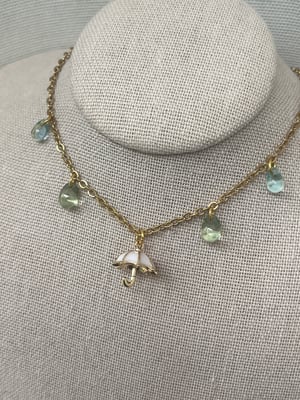 Image of Umbrella Charm Necklace