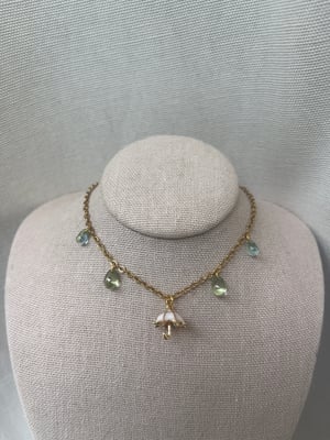 Image of Umbrella Charm Necklace