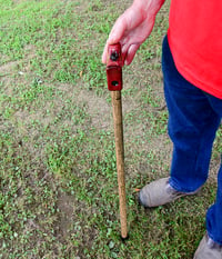 Image 11 of Wooden Walking Cane, 36 and a half inches long, Cane for Support, Elegant Walking Stick