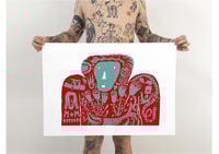 Image 2 of Monkey print
