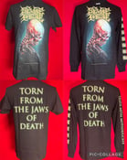 Image of Officially Licensed Severe Torture "Torn From The Jaws of Death" Cover Art Short/Long Sleeves Shirts