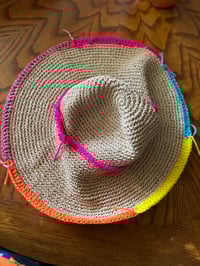 Image 3 of Color block Sun Hat “Freestyle”