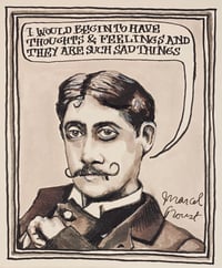 Marcel Proust Portrait