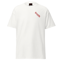 Image 2 of Truth Embroidered White Classic Tee