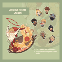 [PRE-ORDER] Delicious Hotpot! Shaker Charm (Base Only)