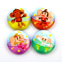 Image 1 of Squishy Super Monkey Ball Buttons