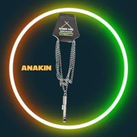 Image 2 of Zinc Alloy lightsaber necklace