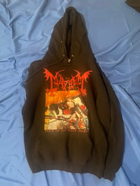 Image 1 of Mayhem “Dawn Of the Black Hearts” Hoodie