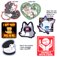 Image 3 of Misc PVC Stickers