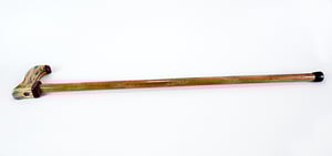 Image of Patriotic Proud to be American Cane, Solid Elegant Cane, 37 inch Red, White and Blue Cane