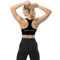 Image 12 of Elevate Recycled Longline Sports Bra