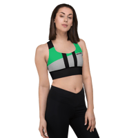 Image 14 of Elevate Recycled Longline Sports Bra