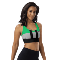 Image 9 of Elevate Recycled Longline Sports Bra