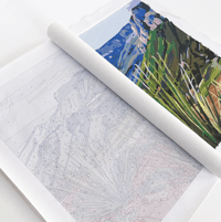 Image 4 of Chisos Mountains by Danika Ostrowski - Big Bend Paint by Number