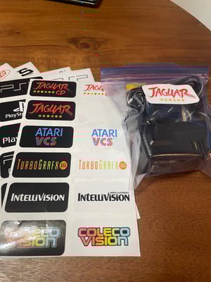 Image of Video Game System/Console Labels for Storage & Organization - Custom Labels