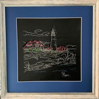 Image 1 of Portland Headlight framed