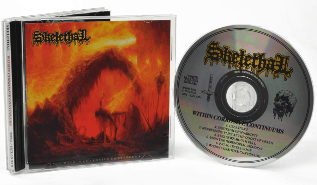 SKELETHAL -  Within Corrosive Continuums (CD)