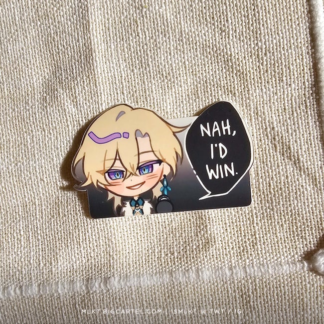 HSR ✧ Nah, I'd Win Sticker
