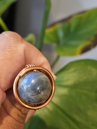 Image 1 of Fidget solitaire xl in (labradorite) 