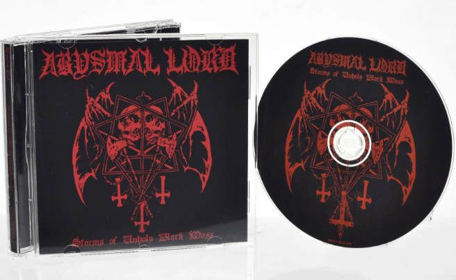 ABYSMAL LORD - Storms Of Unholy Black Mass (MCD)