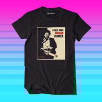Image 1 of Vegan Leather t shirt