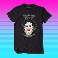Image 1 of Cruelty Free Makeup Makes Me Pretty vegan t shirt 
