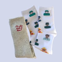 Image 3 of *PREORDER* Emotional Support Socks - BWWIK? 2.0