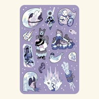 Vinyl Sticker Set: Arctic Ice