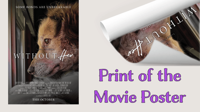 Image of Without Her Movie 11" x 17" Poster Print Autographed And Non-Autographed