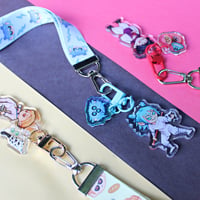 Image 1 of JJK Lanyard + Keychains 