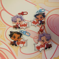 Ace Attorney Double-Sided Charms