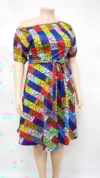 Color Block Dress