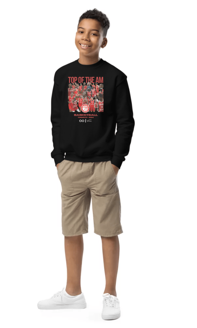 Image of Top The AM - Season 2 Youth crewneck sweatshirt