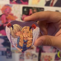 Image 2 of Yuri / Yaoi Heart Buttons