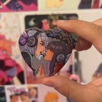 Image 1 of Yuri / Yaoi Heart Buttons