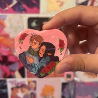 Image 3 of Yuri / Yaoi Heart Buttons