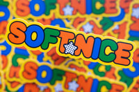 Image 2 of Soft Nice Logo Sticker