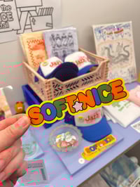 Image 3 of Soft Nice Logo Sticker