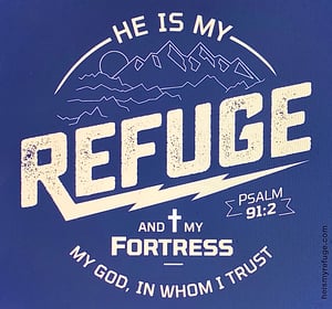 Image of He Is My Refuge (Outdoors)