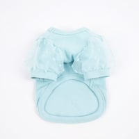 Image 2 of SWISS DOT TEE - BLUE