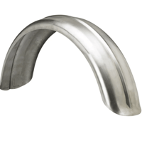 Image 1 of STINGRAY RIBBED STEEL FENDER 6 INCH WIDTH 