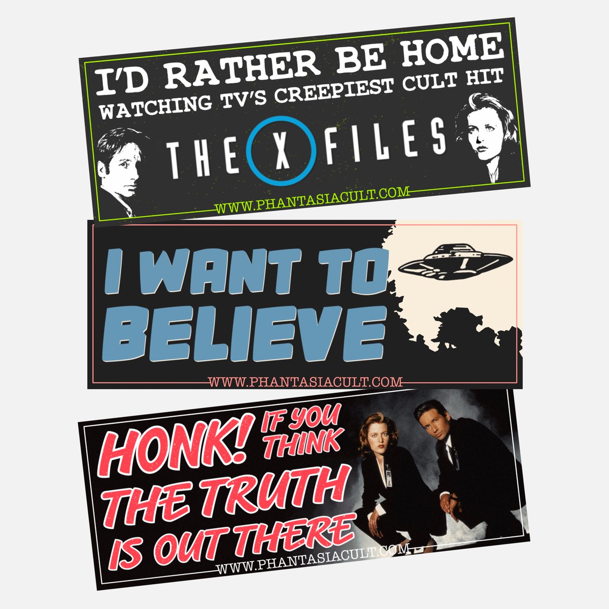 The X-Files - Sticker Pack | Phantasia Cult
