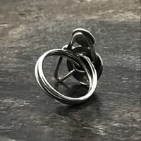 Image 2 of Silver ring the resting mother.